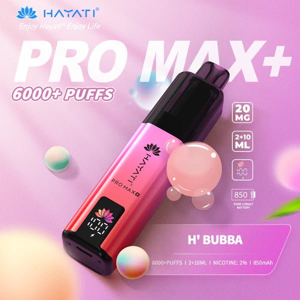 Hayati Pro Max+ Plus 6000 Prefilled Vape Kit (Pack of 5)