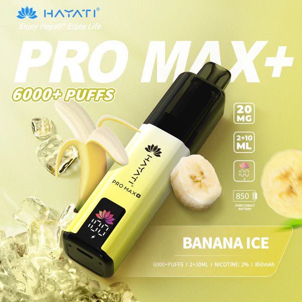 Hayati Pro Max+ Plus 6000 Prefilled Vape Kit (Pack of 5)