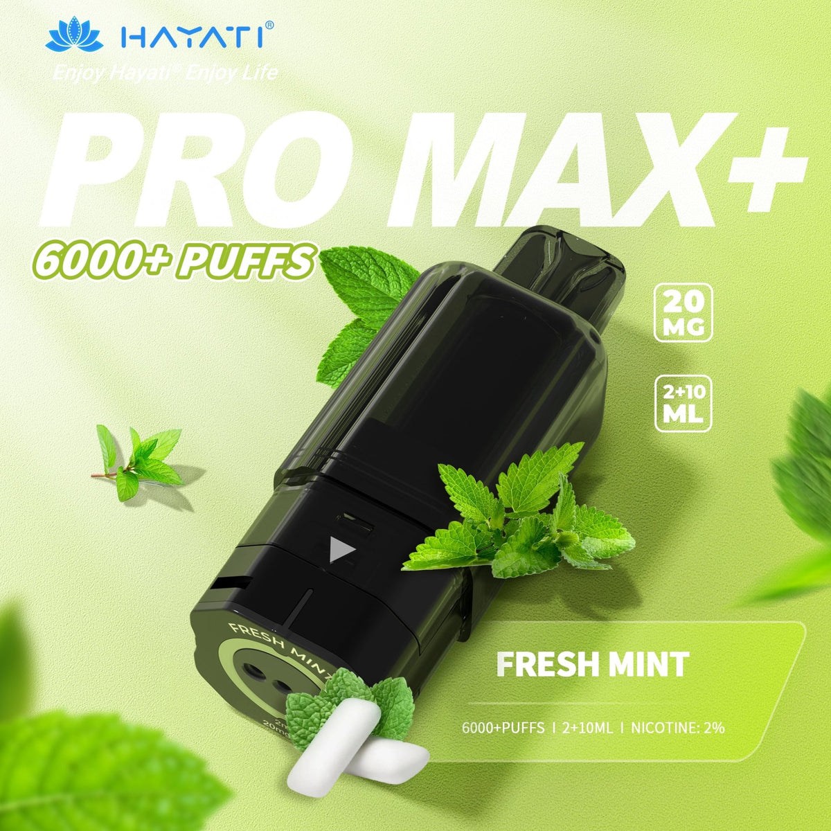 Hayati Pro Max+ 6K Refill Pods (Pack of 5)