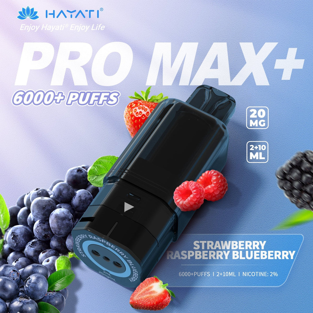Hayati Pro Max+ 6K Refill Pods (Pack of 5)