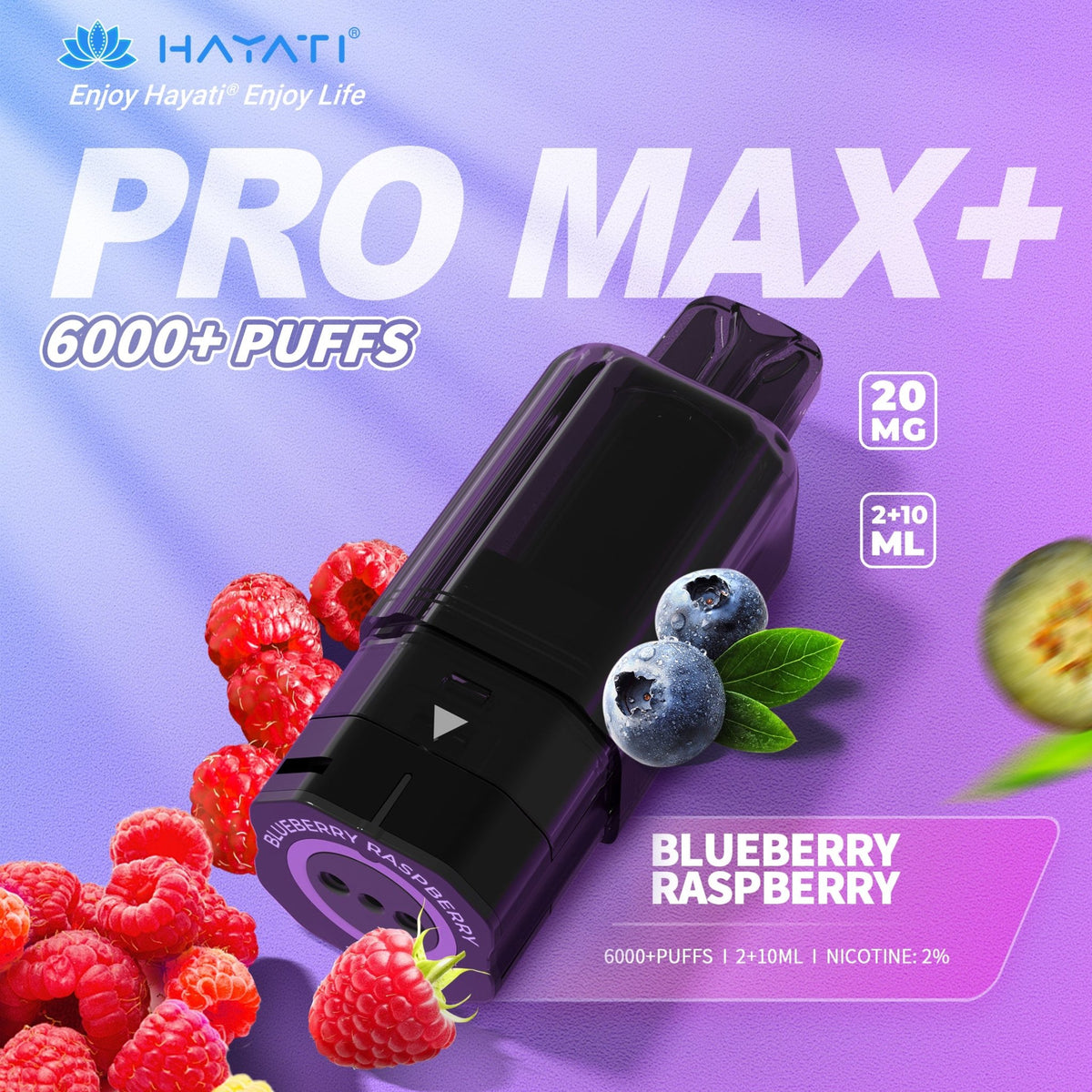 Hayati Pro Max+ 6K Refill Pods (Pack of 5)