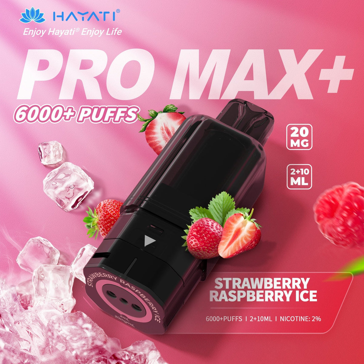 Hayati Pro Max+ 6K Refill Pods (Pack of 5)