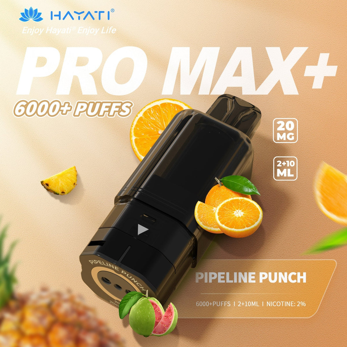 Hayati Pro Max+ 6K Refill Pods (Pack of 5)