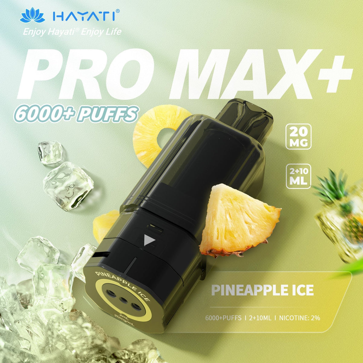 Hayati Pro Max+ 6K Refill Pods (Pack of 5)