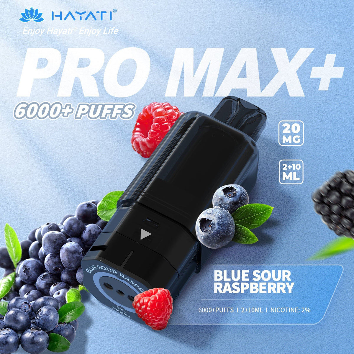 Hayati Pro Max+ 6K Refill Pods (Pack of 5)
