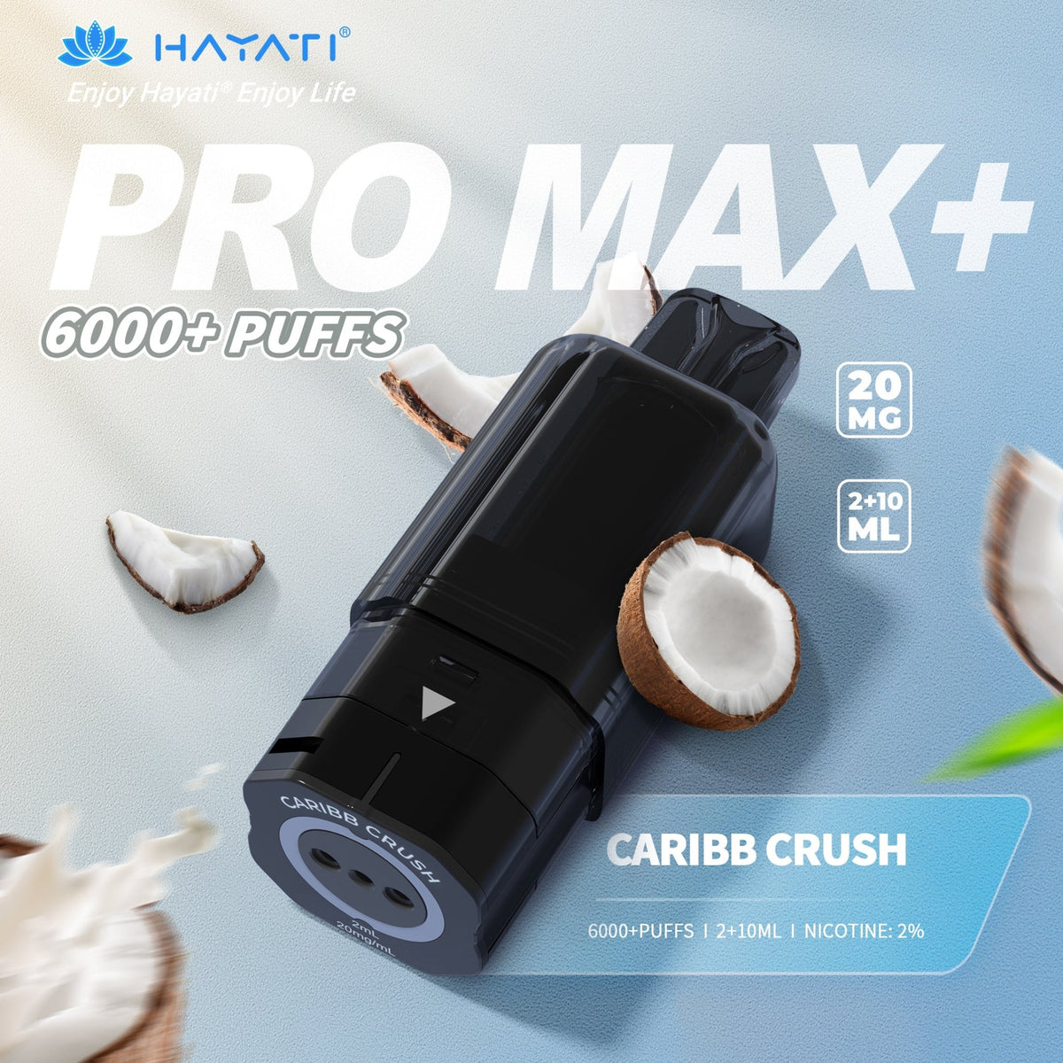 Hayati Pro Max+ 6K Refill Pods (Pack of 5)