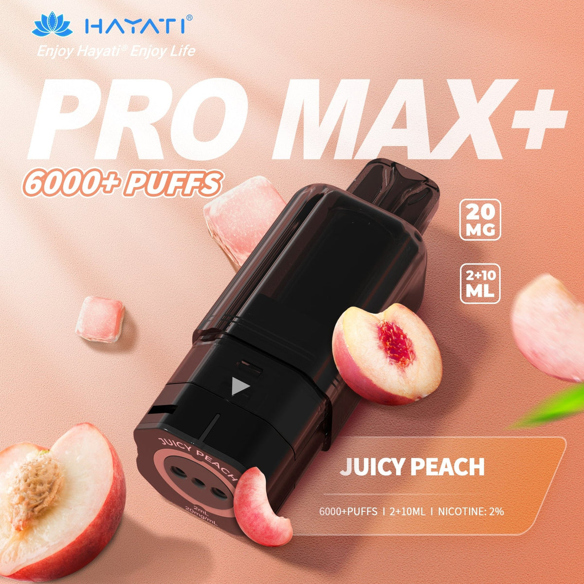 Hayati Pro Max+ 6K Refill Pods (Pack of 5)