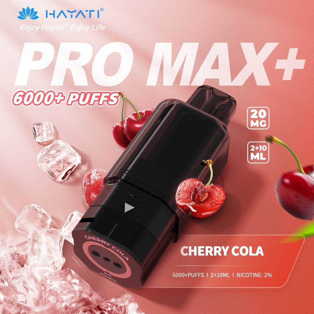 Hayati Pro Max+ 6K Refill Pods (Pack of 5)