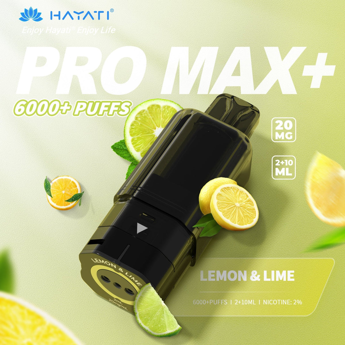 Hayati Pro Max+ 6K Refill Pods (Pack of 5)
