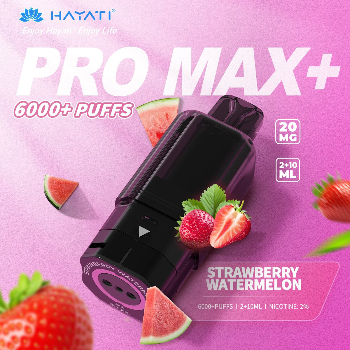 Hayati Pro Max+ 6K Refill Pods (Pack of 5)