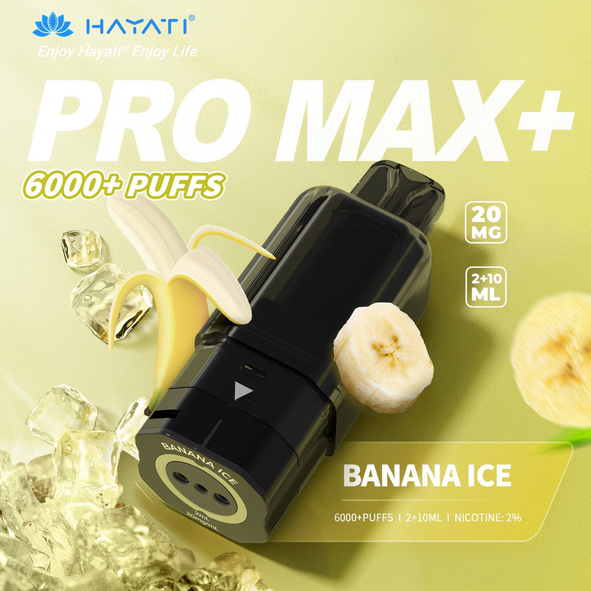 Hayati Pro Max+ 6K Refill Pods (Pack of 5)