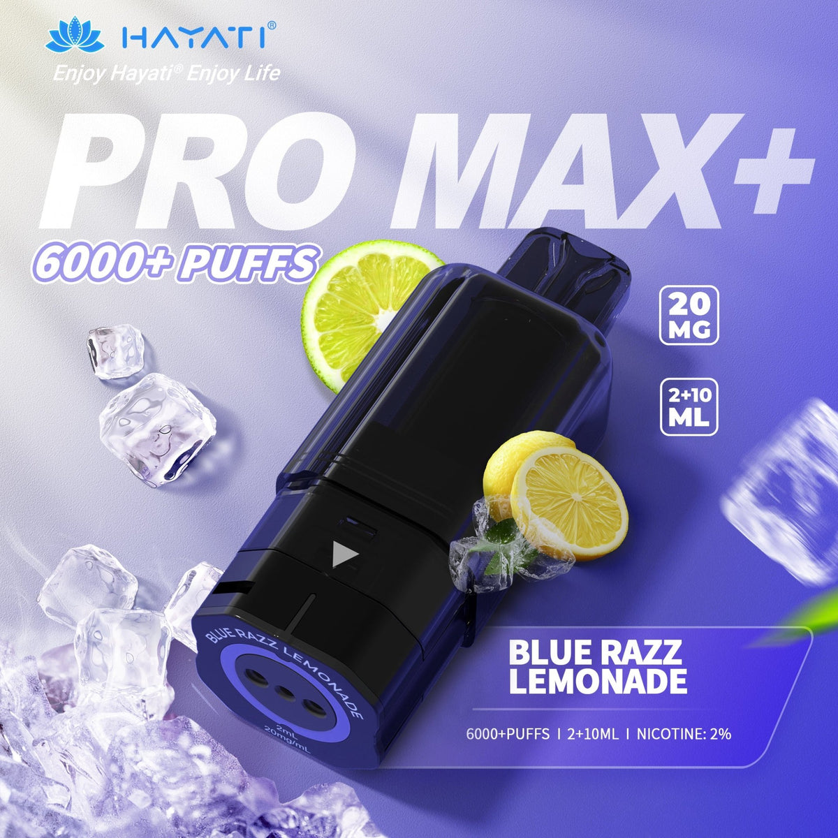 Hayati Pro Max+ 6K Refill Pods (Pack of 5)
