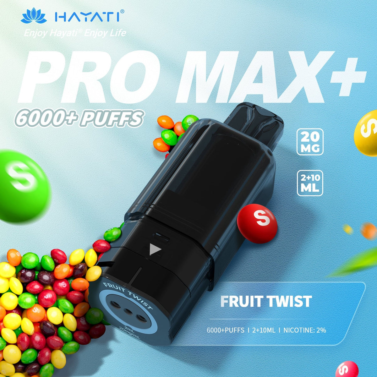 Hayati Pro Max+ 6K Refill Pods (Pack of 5)