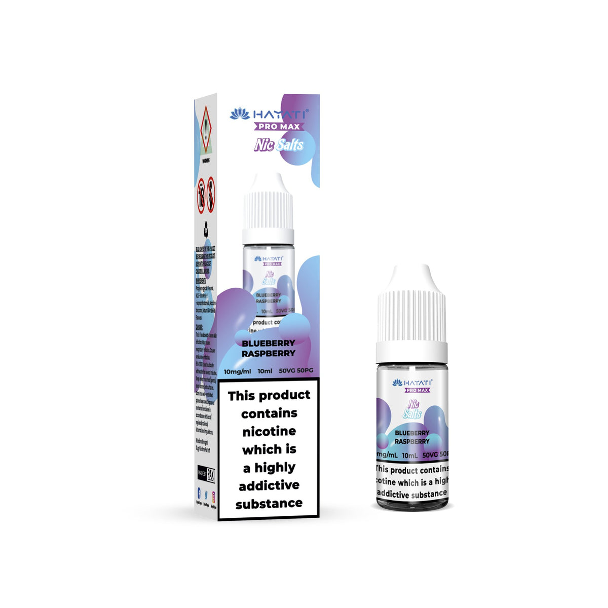 Hayati Pro Max Vape Nic Salts 10ml (Pack of 10)