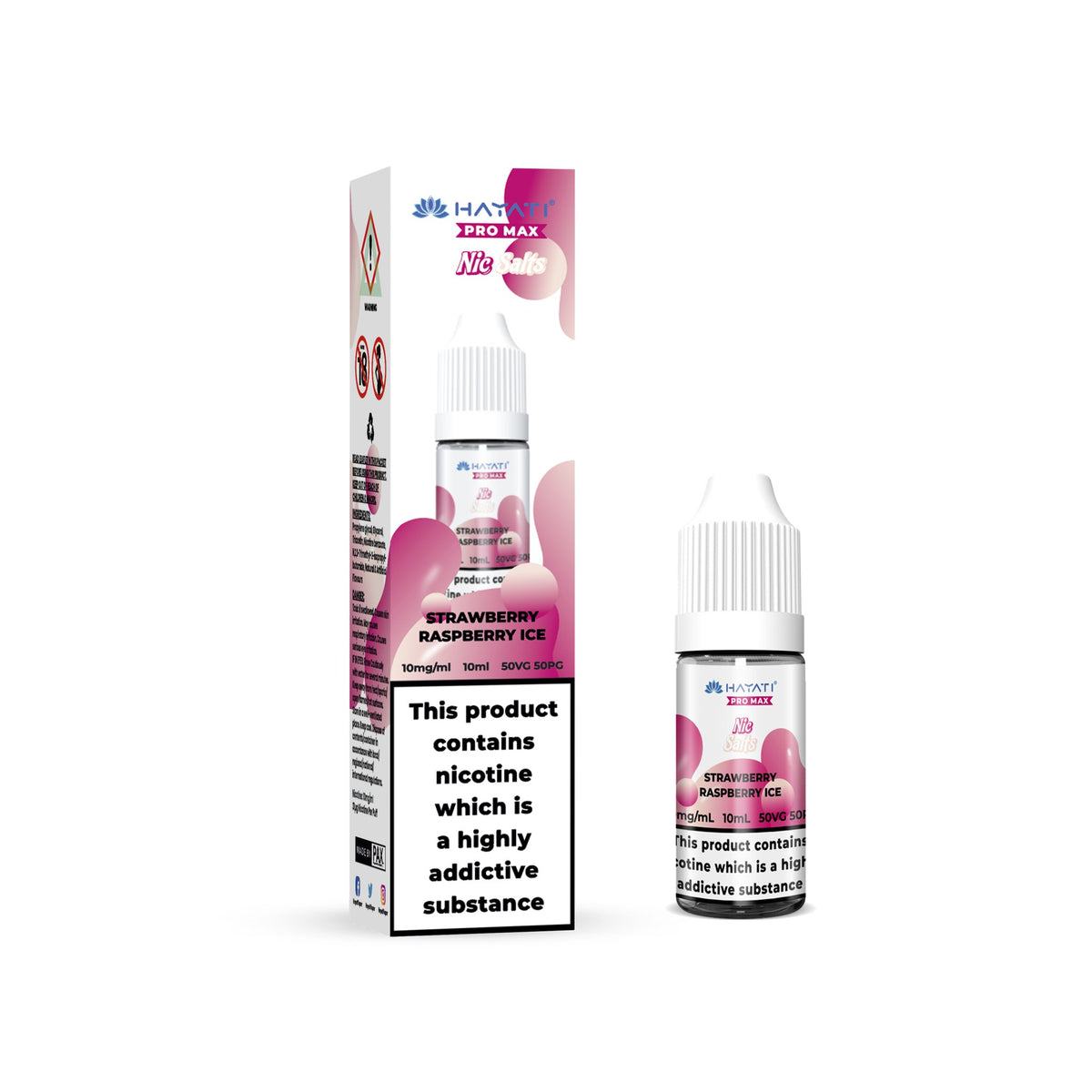 Hayati Pro Max Vape Nic Salts 10ml (Pack of 10)