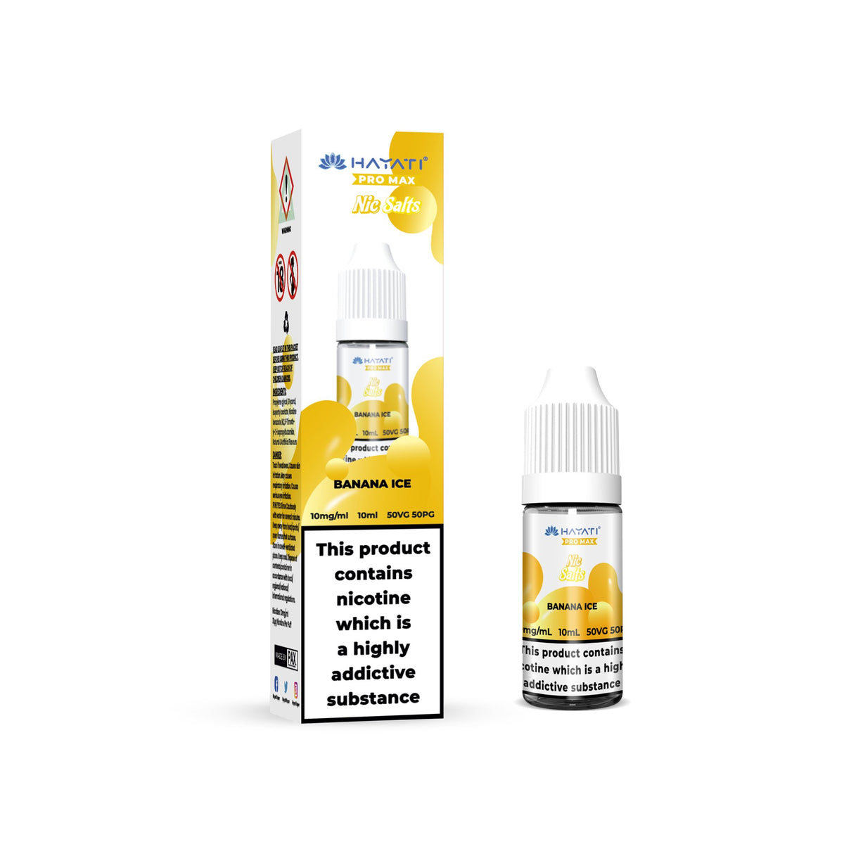 Hayati Pro Max Vape Nic Salts 10ml (Pack of 10)