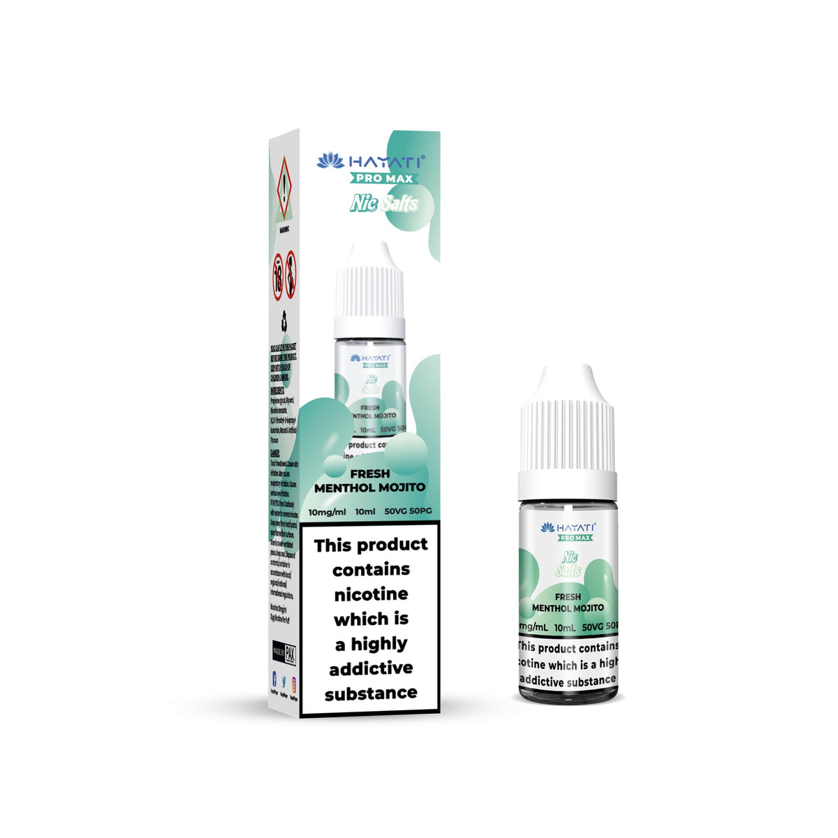 Hayati Pro Max Vape Nic Salts 10ml (Pack of 10)