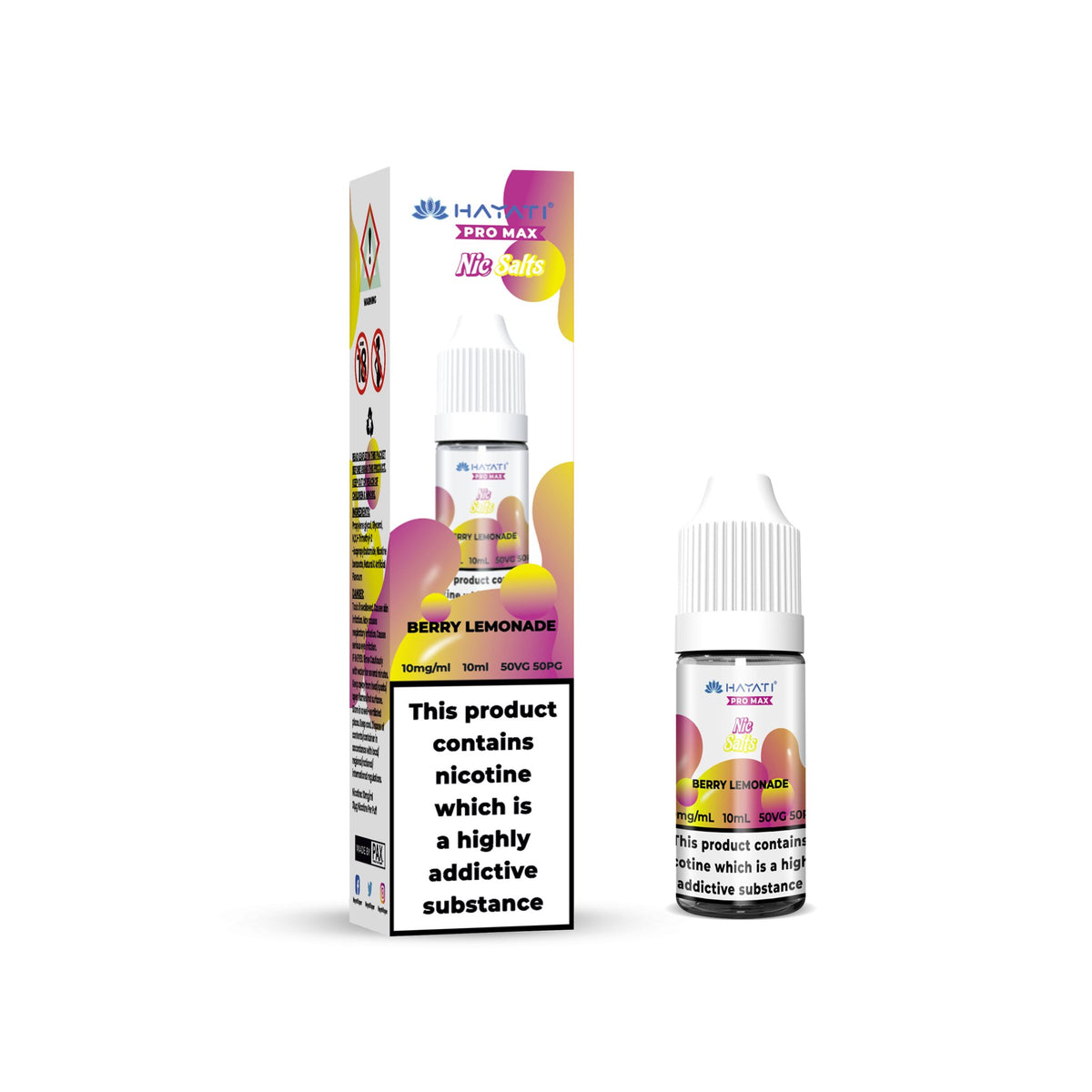 Hayati Pro Max Vape Nic Salts 10ml (Pack of 10)