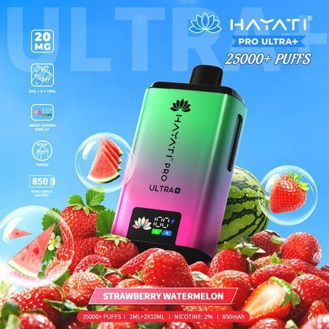 Hayati Pro Ultra Plus 25k Disposable Vape Box of 10 - Vape & Candy Wholesale