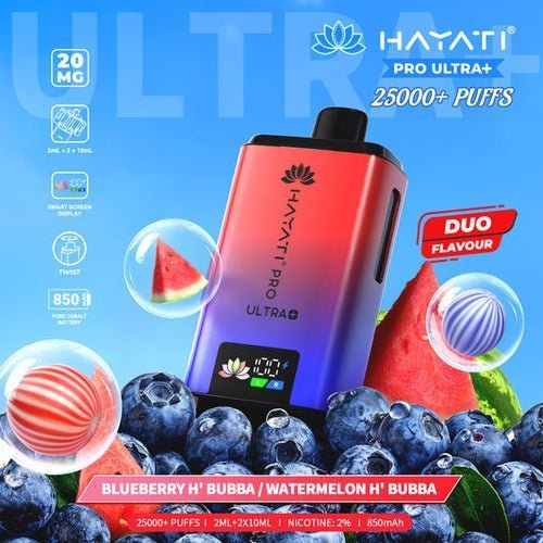 Hayati Pro Ultra Plus 25k Prefilled Vape Kit (Pack of 5)