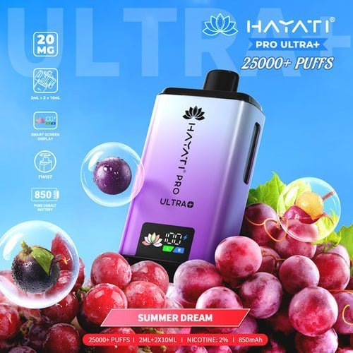 Hayati Pro Ultra Plus 25k Prefilled Vape Kit (Pack of 5)