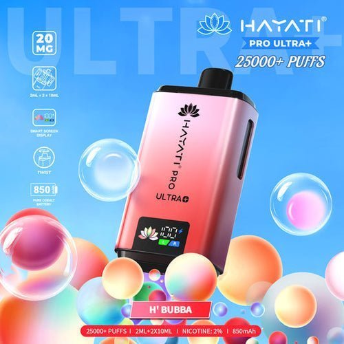 Hayati Pro Ultra Plus 25k Prefilled Vape Kit (Pack of 5)
