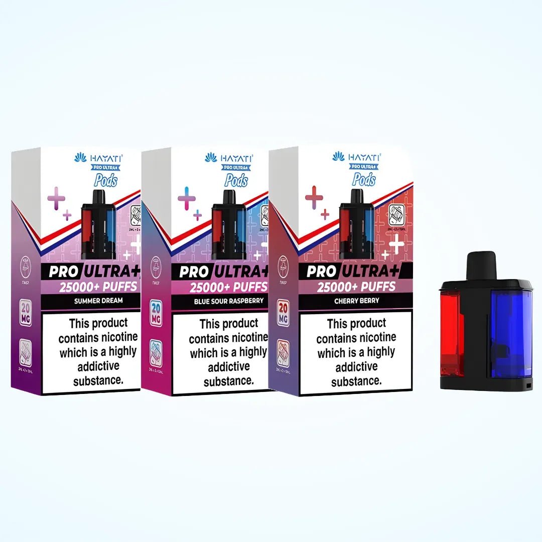 Hayati Pro Ultra Plus 25K Refill Pods (Pack of 5)