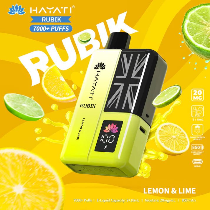Hayati Rubik 7000 Prefilled Vape Kit (Pack of 5)