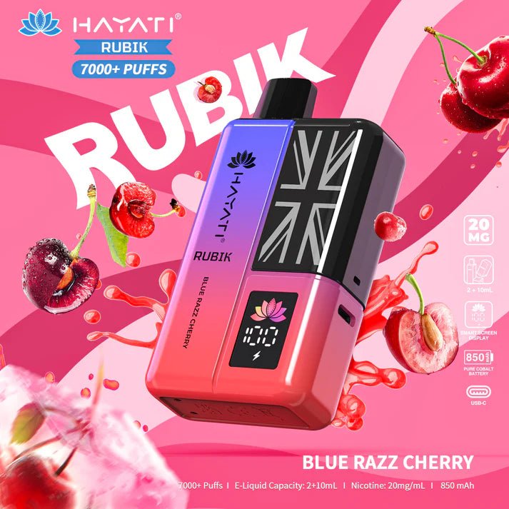 Hayati Rubik 7000 Prefilled Vape Kit (Pack of 5)