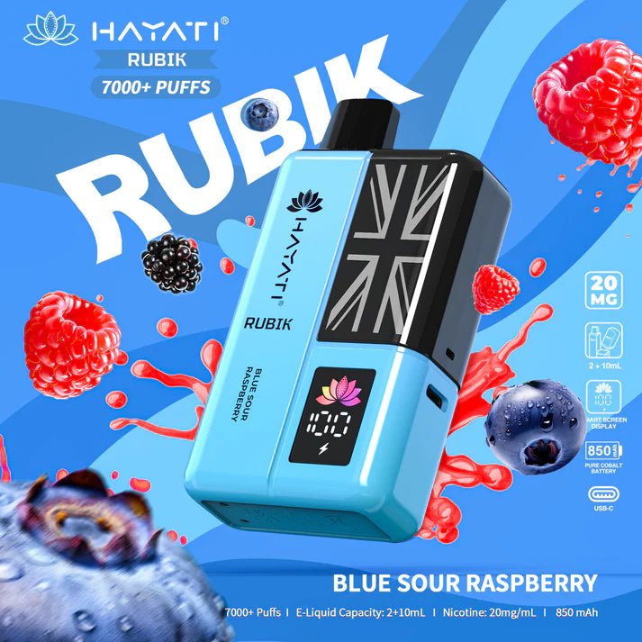 Hayati Rubik 7000 Prefilled Vape Kit (Pack of 5)