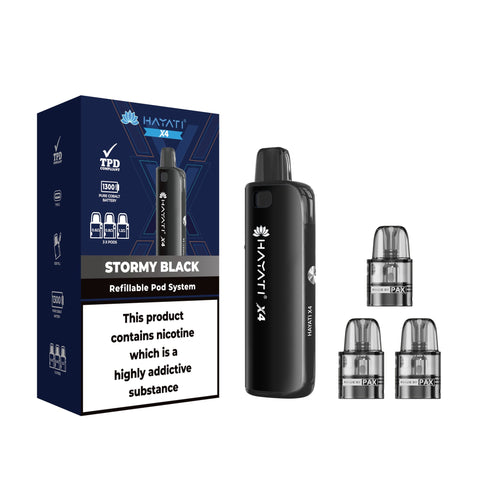 Hayati X4 Refillable Pod System Kit - Vape & Candy Wholesale
