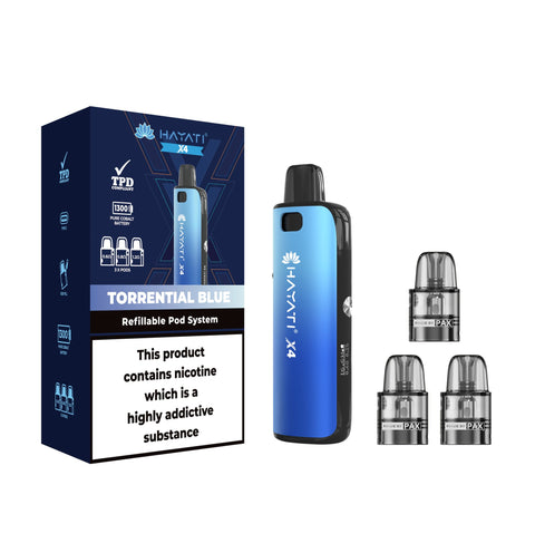 Hayati X4 Refillable Pod System Kit - Vape & Candy Wholesale