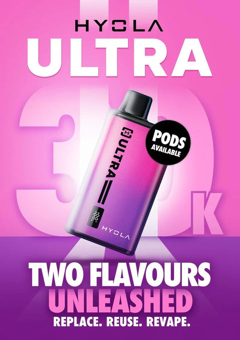 Hyola Ultra 30k Prefilled Pod Vape Kit - Pack of 5 - Vape & Candy Wholesale