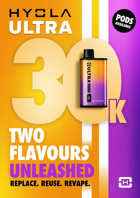 Hyola Ultra 30k Prefilled Pod Vape Kit - Pack of 5 - Vape & Candy Wholesale