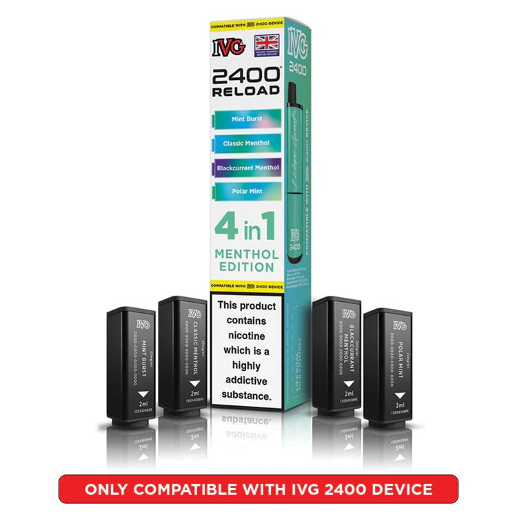 IVG 2400 Prefilled Pods (Pack of 5)