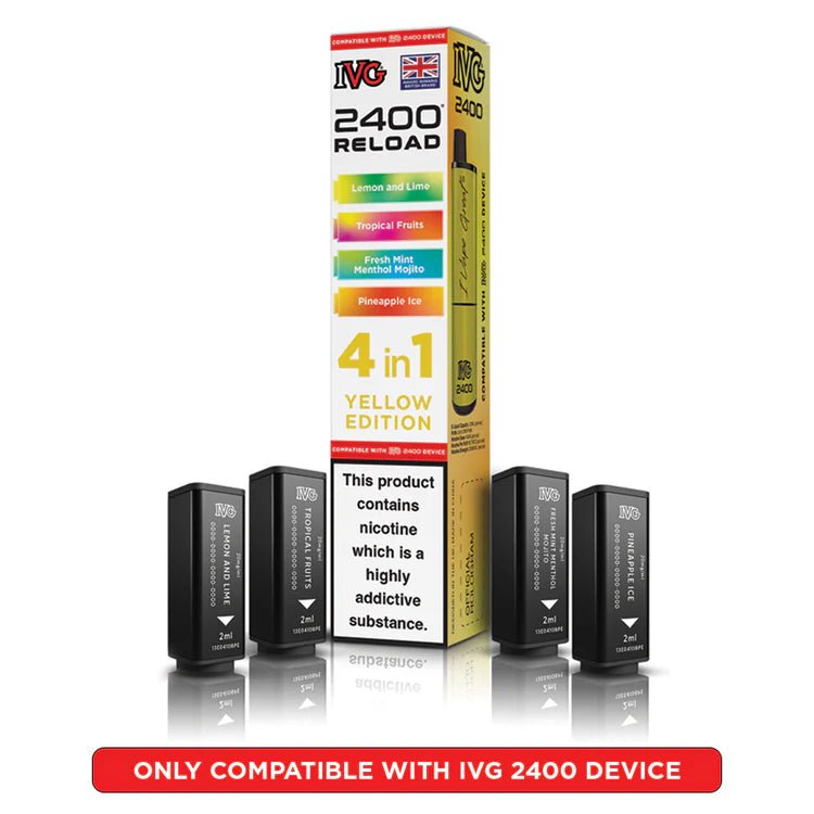 IVG 2400 Prefilled Pods (Pack of 5)