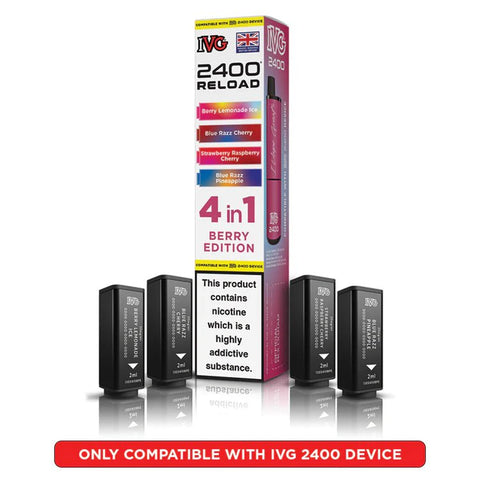 IVG 2400 Prefilled Pods - Vape & Candy Wholesale