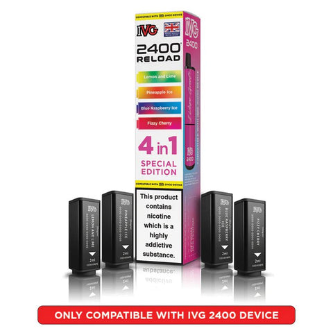 IVG 2400 Prefilled Pods - Vape & Candy Wholesale