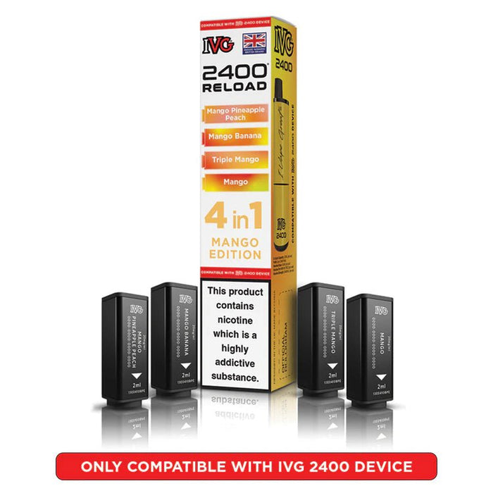 IVG 2400 Prefilled Pods (Pack of 5)