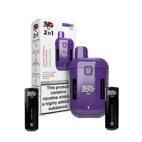 IVG Air 2 in 1 Rechargeable Vape - Vape & Candy Wholesale