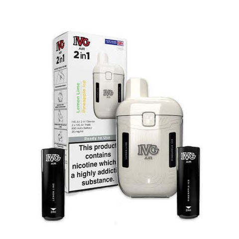 IVG Air 2 in 1 Rechargeable Vape - Vape & Candy Wholesale