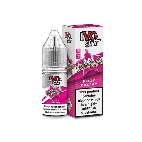 IVG Nic Salt Bar Favourite 10ml E Liquid- Pack Of 10 - Vape & Candy Wholesale