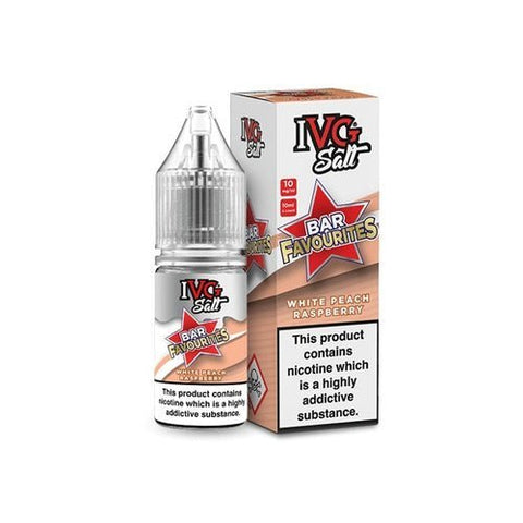 IVG Nic Salt Bar Favourite 10ml E Liquid- Pack Of 10 - Vape & Candy Wholesale