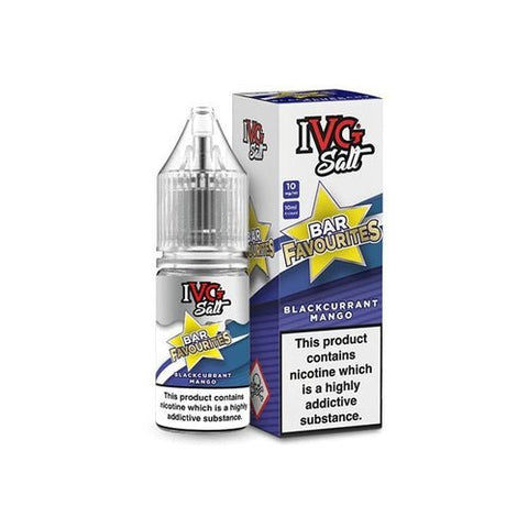 IVG Nic Salt Bar Favourite 10ml E Liquid- Pack Of 10 - Vape & Candy Wholesale