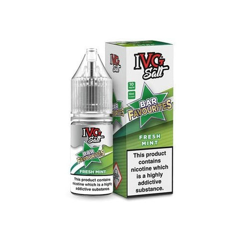 IVG Nic Salt Bar Favourite 10ml E Liquid- Pack Of 10 - Vape & Candy Wholesale