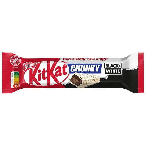 Kitkat Chunky Black & White Chocolate Bar - Pack of 24 - Vape & Candy Wholesale
