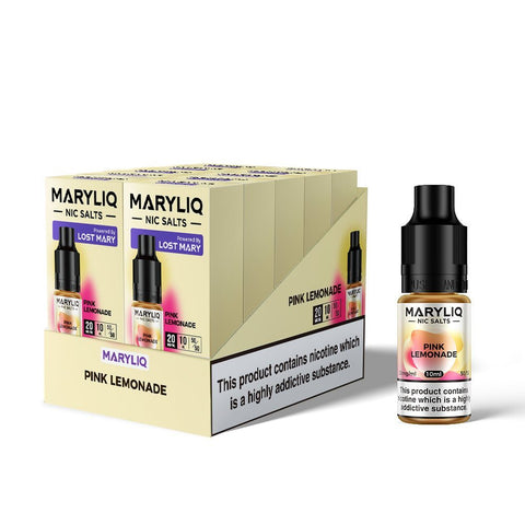 Lost Mary Maryliq Nic Salts 10ml E - Liquid - Box of 10 - Vape & Candy Wholesale
