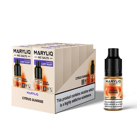 Lost Mary Maryliq Nic Salts 10ml E - Liquid - Box of 10 - Vape & Candy Wholesale