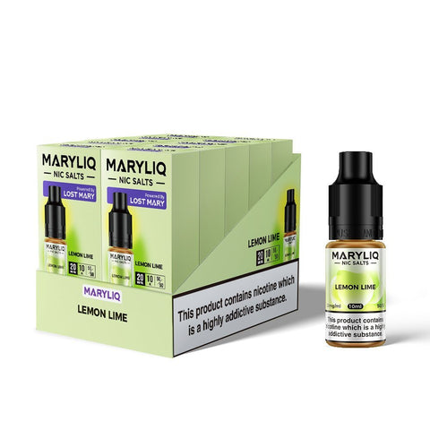Lost Mary Maryliq Nic Salts 10ml E - Liquid - Box of 10 - Vape & Candy Wholesale