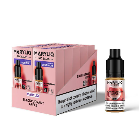 Lost Mary Maryliq Nic Salts 10ml E - Liquid - Box of 10 - Vape & Candy Wholesale